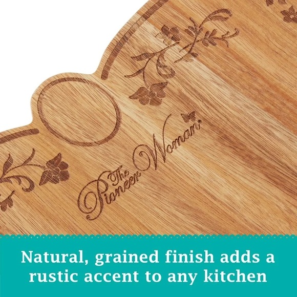 🌺 New Pioneer Woman Keepsake Floral Ceramic Rolling Pin & Rolling Pin Rack - Picture 9 of 11